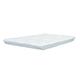 Matelas pour berceau 6x50x83cm en polyester blanc