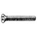 ZORO SELECT U24670.013.0050 #6-32 x 1/2 in Phillips Flat Machine Screw, Zinc