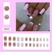 ZYWLKJHalloween Christmas Nail Enhancements Cute Sweet Cool Ins Style False Nail Holiday Atmosphere Wearing Nails