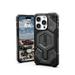 UAG Case Compatible with iPhone 15 Pro Case 6.1 Monarch Pro Silver Built-in Magnet Compatible with MagSafe Charging Premium Rugged Military Grade Dropproof Protective Cover by URBAN ARMOR GEAR