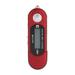 USB Stick Mp3 Player 4GB Music Player Supports Replaceable AAA Battery Recording FM Radio Red