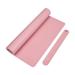 Waterproof Desk Mat Mouse Pad for Desktop Keyboard and Mouse Leather Desk Pad Protector for Office and Home (Pink 24x16.9inch)