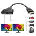 HDMI Splitter Cables Male 1080P to Dual HDMI Female 1 to 2 Way HDMI Splitter Adapter Cable for HDTV HD LCD TV