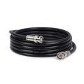 BNC Cable Black RG6 HD-SDI and SDI Cable (with Two Male BNC Connections) - 75 Ohm Professional Grade Low Loss Cable