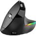 PINKCAT Ergono Mouse 2.4G Vertical Mouse USB C Rechargeable Silent Advanced Ergo Mouse 3 Adjustable