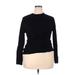 Modern Citizen Long Sleeve Top Black Turtleneck Tops - Women's Size 3X