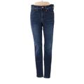 Madewell Jeans - Mid/Reg Rise Skinny Leg Denim: Blue Bottoms - Women's Size 27 - Sandwash
