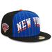 Men's New Era Blue/Black York Knicks 2023/24 City Edition 59FIFTY Fitted Hat
