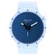 Big Bold Bioceramic Arctic Quartz Blue Dial Blue Silicone Strap Unisex Watch SB03N102