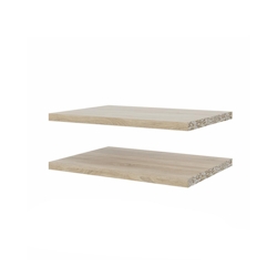 Base Regal 2 lose Regale 37x26,5, Eichendekor. Image