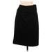 Rebecca Taylor Casual Skirt: Black Solid Bottoms - Women's Size Medium