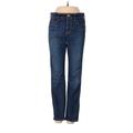 Madewell Jeans - Super Low Rise: Blue Bottoms - Women's Size 26
