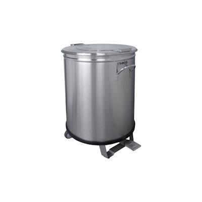 Saro Mülleimer 95 L mit Fußpedal und Softclosedeckel Modell MPS 95 Image