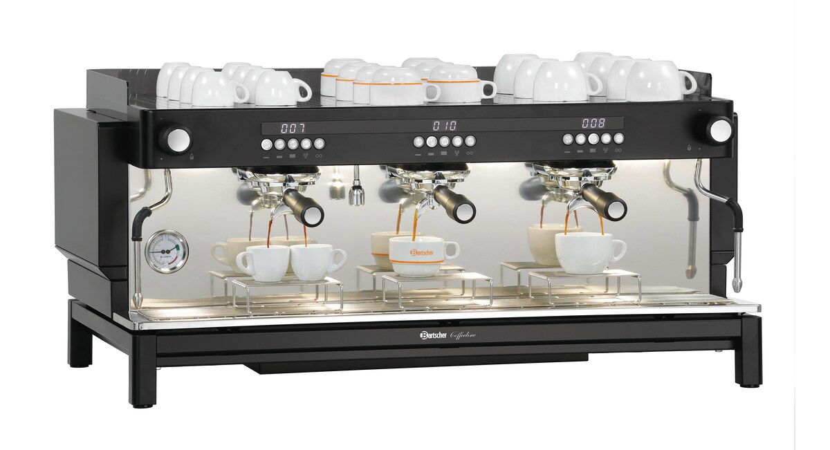 Bartscher Siebträger-Kaffeemaschine Coffeeline B30, Breite 990mm, Tiefe 575mm, Höhe 465mm Image