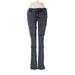 Melrose and Market Jeans - High Rise Boot Cut Boot Cut: Gray Bottoms - Women's Size 29 - Dark Wash