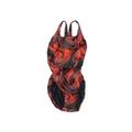 Speedo One Piece Swimsuit: Red Swimwear - Women's Size X-Small