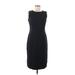 Lafayette 148 New York Casual Dress: Black Dresses - Women's Size 6