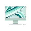 Apple 2023 iMac All-in-One Desktop-Computer mit M3 Chip: 8-Core CPU, 10-Core GPU, 24" 4.5K Retina Display, 8 GB gemeinsamer Arbeitsspeicher, 512 GB SSD Speicher, passendes Zubehör. Grün