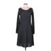 Saks Fifth Avenue Casual Dress: Gray Dresses - Women's Size Medium