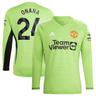 Manchester United EPL Torwart-Heimtrikot 2023-24 mit Aufdruck Onana 24