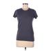 Fitness Lino Active T-Shirt: Gray Activewear - Women's Size Medium