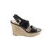 J.Crew Factory Store Wedges: Black Shoes - Women's Size 7 1/2