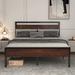 Trent Austin Design® Coursey Platform Bed Wood/Metal in Black | Full/Double | Wayfair 1E3951D9CC304790AAABA88E5BC3CE33