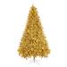 The Holiday Aisle® Traditional Gold Christmas Tree w/ Lights, Tree Prelit w/ Metal Stand | 7.5 ft | Wayfair 840E814B895C44AFA0DF6304A32AEDE2