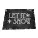 The Holiday Aisle® Let It Snow Christmas Metal Sign Metal | 11.5 H x 15.5 W x 0.04 D in | Wayfair FAA06EC4BDEB4358AC705BB677D285A0