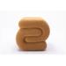 Latitude Run® 19.3" Wide Novelty Footstool Ottoman Polyester in Brown | 18.1 H x 19.3 W x 18.1 D in | Wayfair 369DC1FADA7D43479185D90F03DF76F3