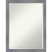 Latitude Run® Edweina Rectangle Wood Wall Mirror Wood in Gray | 26.5 H x 20.5 W x 1 D in | Wayfair ECEA005B25194C18ACED639FB67B8692