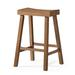 Maven Lane Vincent Wooden Aesthetic Kitchen Bar Stool Wood in Black/Brown | 26 H x 18 W x 16 D in | Wayfair ML152706-PCS-NT