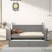 Red Barrel Studio® Gerold Platform Bed Wood in Gray | 43 H x 41.8 W x 80.5 D in | Wayfair B69599BE13C74672AD8F986F451CD188