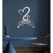 Red Barrel Studio® Love & Infinity Wall Art Heart Decor for Wedding, Valentine's Day, Housewarming Gift in Gray | 30 H x 24 W x 0.5 D in | Wayfair
