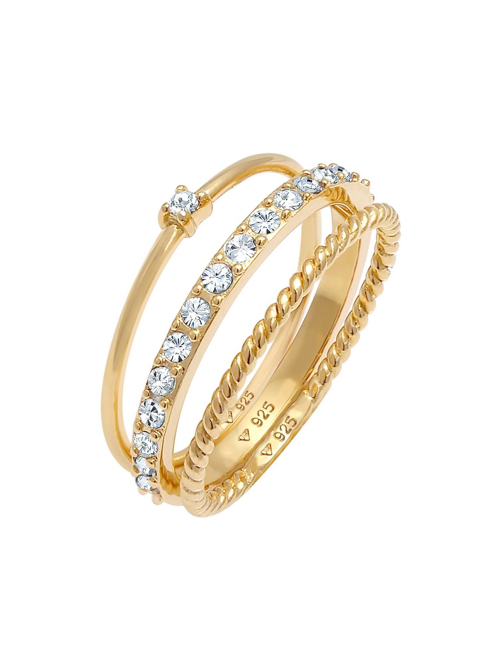 Elli Ring Damen gold, 52 Image
