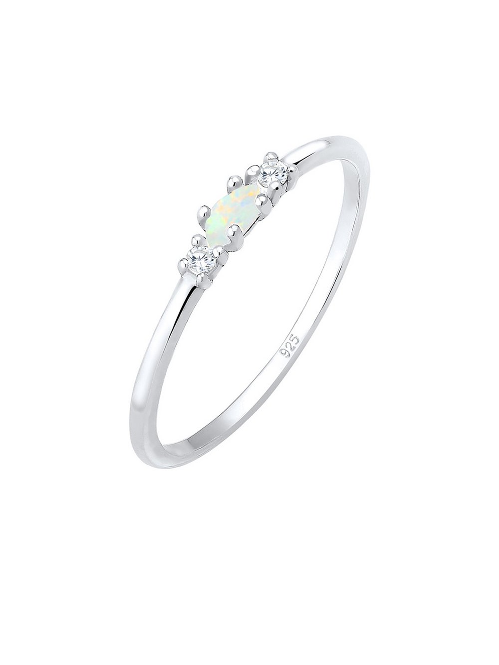 Elli Ring Damen silber, 54 Image