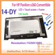 14"Original For HP Pavilion x360 Convertible 14-DY LCD Touch Screen Digitizer For HP Pavilion x360