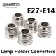 5Pcs Small Iron Ring E27 To E14 Lamp Holder Converter Screw Lamp Base LED Light Bulb Lamp holder