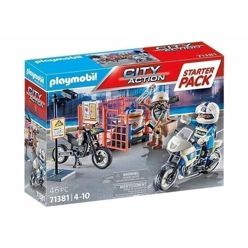 PLAYMOBIL® 71381 Starter Pack Polizei – Playmobil