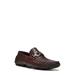 Dacio Croc Embossed Bit Driving Loafer