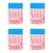 Ruanlalo 25-250Pcs Dental Floss Flosser Pick Teeth Toothpicks Stick Oral Care Tooth Clean 4pack=100pcs