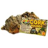 Zoo Med Natural Cork Rounds for Terrariums [shelters Reptile Supplies] Medium - 1 count