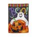 Halloween Friends Garden Lustre Flag