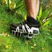 HEMOTON 1 Set of Garden Aerator Shoes Lawn Aerator Shoes Aerating Sandals Spikes Shoes