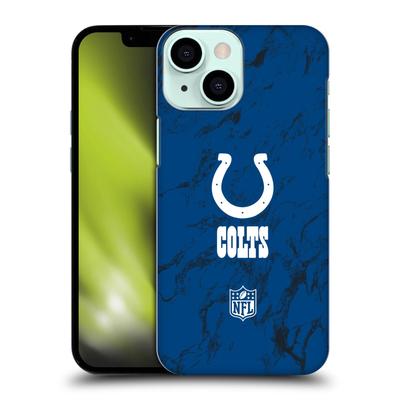 Indianapolis Colts Hartschalen-Handyhülle aus farbigem Marmor - iPhone Image