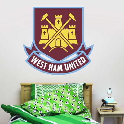 Wandaufkleber mit Wappen von West Ham United 99 – 60 cm Höhe x 60 cm Breite Image
