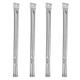 Stainless Steel Grill Tube 4pcs Stainless Steel Gas Grill Burner Tube Replacement Parts BBQ Supplies