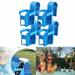 (Pack of 4) Pool Drink Holder Cup Holder Pool Accessories for Frame Pool Steel Frame Pool Swimming Pool Bottle Holder Pool Accessories for Above Ground Pool to Place Drinks Sunglasses