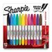 SHARPIE Brush Twin Permanent Markers Brush Tip Marker and Ultra Fine Tip Marker Assorted 12 Count