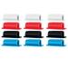 DODAMOUR 12 Pack Adhesive Silicone Pen Holder Pencil Loop Holder for Desk Pen Clip for Classroom Office Desk Accessories